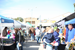 People shopping and visiting during Dove Fest