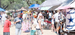 People shopping during Dove Fest