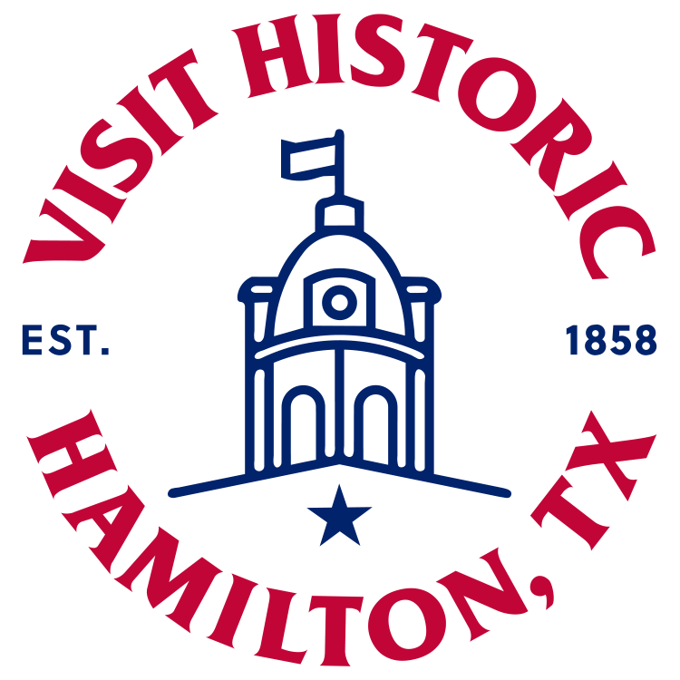Visit Hamilton Texas round logo